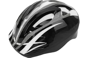 Children Helmet, Professional Adjustable Elastic Band Kid Skateboarding Helmet for Toddler for Boys Girls(Black)