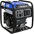 Power Equipment 4000 Watts Inverter Generator Gas Powered, Portable Open Frame Generator, Low Noise with ECO Mode, RV Ready, Emergency Home Backup, Blue