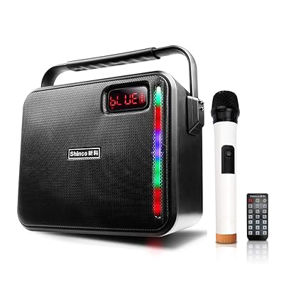 Portable Bluetooth PA Speaker with Wireless Mic Nigeria Ubuy - Main Image