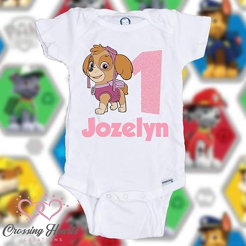 paw patrol 1st birthday outfit