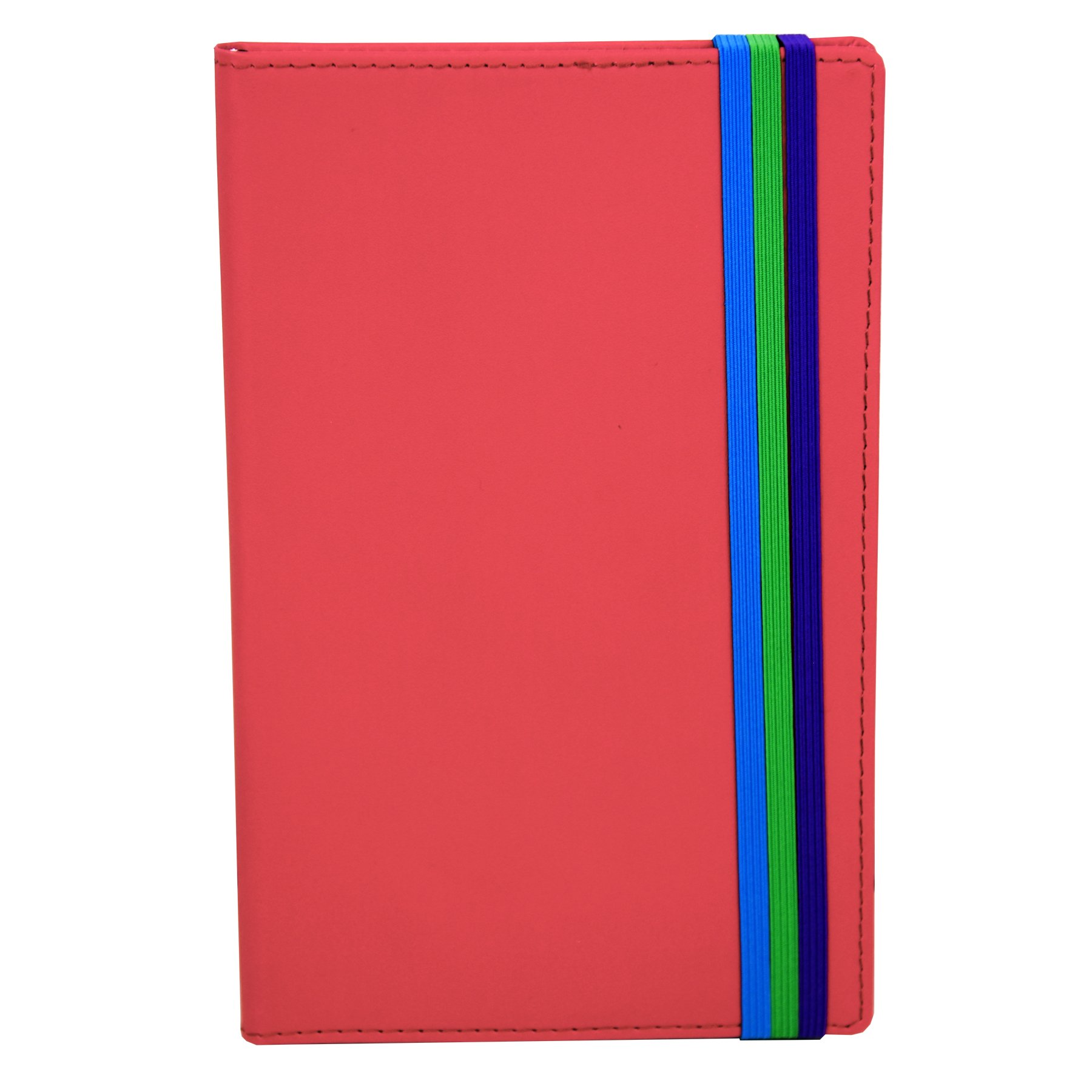 Samsill Color Writing Notebook Diary with Pocket, Hardbound, 5.25 x 8.25 Inch Pink
