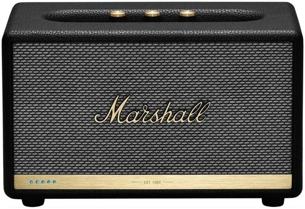 Marshal lActon II Voice Speaker W/Google Assistant - Black