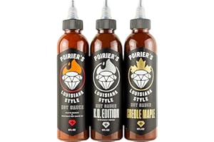 Heatonist Dustin Poirier's Louisiana Style Hot Sauce Trio: Poirier's Creole Maple, KO Edition and Traditional - Official Hot Sauce of UFC