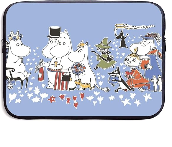 Amazon Co Jp 人気 Moomin ムーミン ノートパソコン 耐衝撃 Pcバッグ 多機能 保護ケース 防水 高性能 オシャレ 軽量 持ち運び便利 ビジネスバッグ コンピューターバッグ パソコン 周辺機器