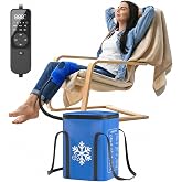 Ice Machine for Knee After Surgery,16QT Quiet Cold Therapy Machine for Knee Replacement with Auto Timer, Leak-Proof Design &amp; Adjustable Flow,Multi-Joint Ice Pads