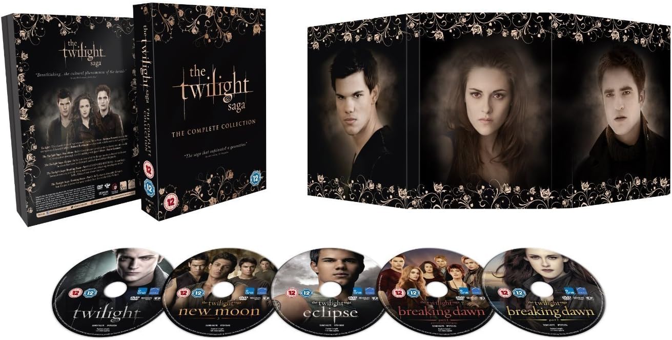 The Complete Twilight Movies 1 5 DVD Collection Twilight / New Moon