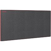 Real Carbon Fiber Desk Pad, Mouse Pad for Gaming&amp;Work, 900x400mm Large Size | Racing DNA, Desk Setup Accessories, Gadget for Tech Lover, No Smells, Flexible&amp;Flat, No Edge Warping