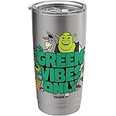 Shrek Green Vibes Only Stainless Steel Insulated Tumbler
