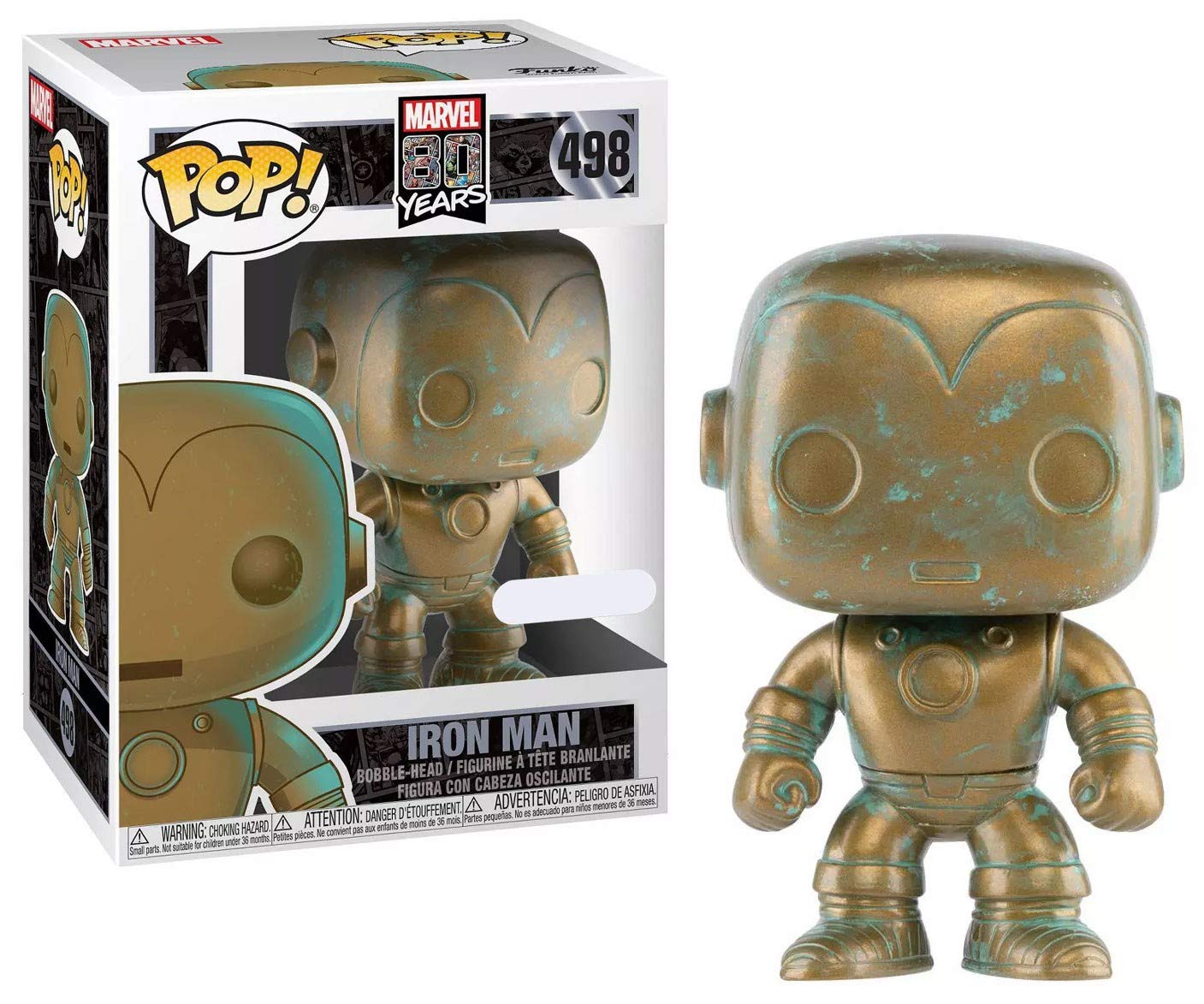 Funko POP! Iron Man Patina Special Edition 498