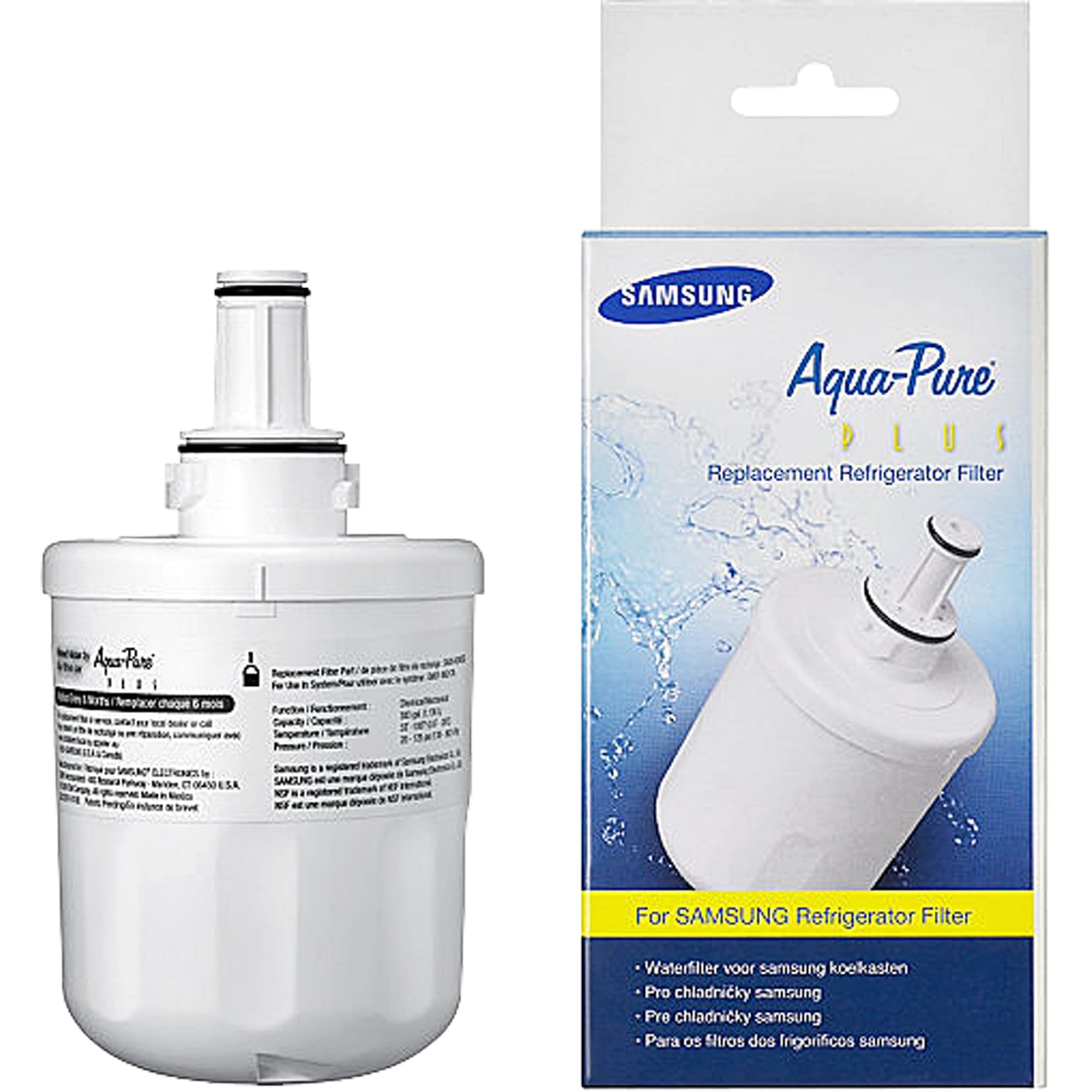 Samsung DA29-00003G Internal Fridge Water Filter, Model HAFIN2/EXP,White, packaging may vary