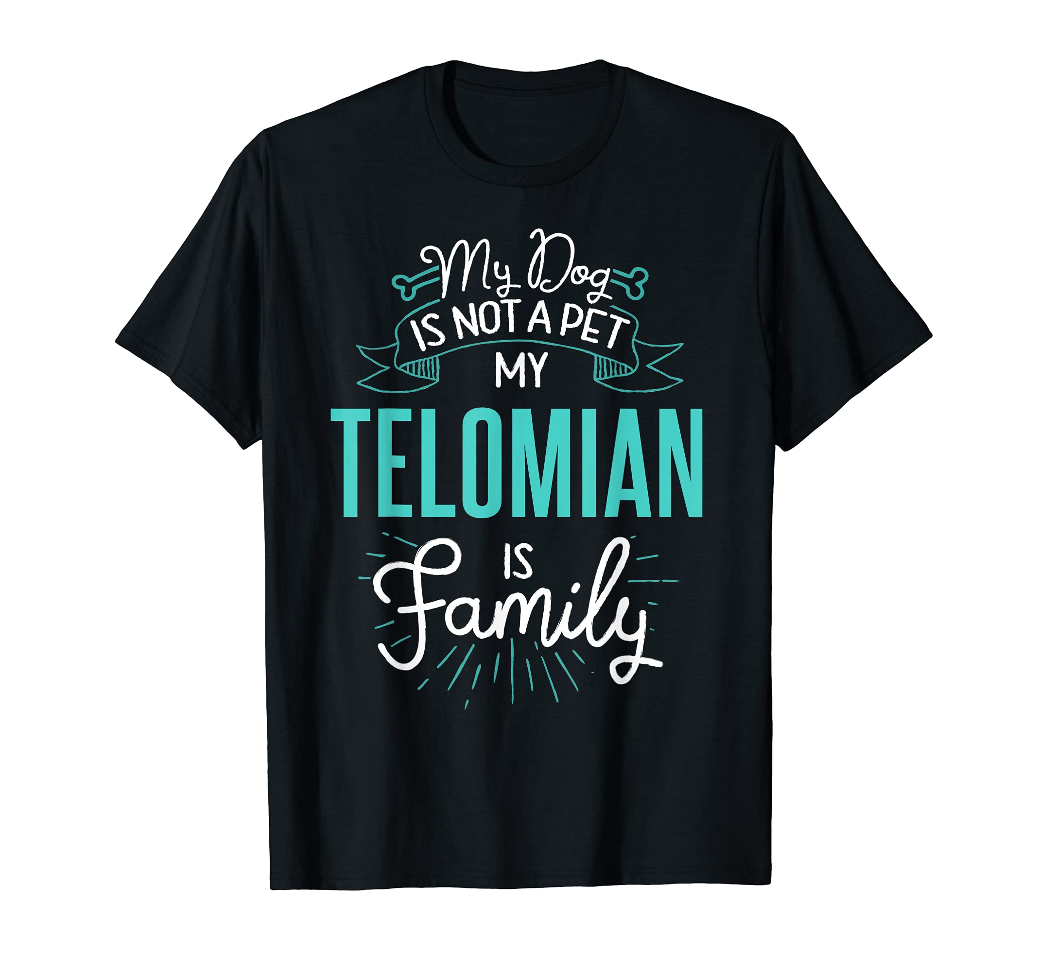 Cute Telomian Design Family Dog Giftn T-Shirt