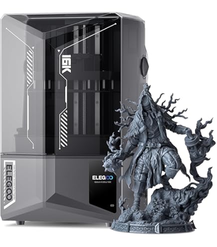 ELEGOO Saturn 4 Ultra 16K Resin 3D Printer and ELEGOO Mercury Plus