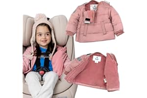 Buckle Me Baby Coats Quick Close Safer Car Seat Winter Jacket/Quick Close Winter Coat for Boy or Girls As Seen On Shark Tank