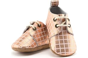 Piper Finn Low Top Oxford Kids Shoes Girls & Boys Dress Shoes Girls' & Boys' Oxfords Toddler Boots with Waxed Leather, Cotton Laces, Cushioned Insoles & Soft/Hard Soles