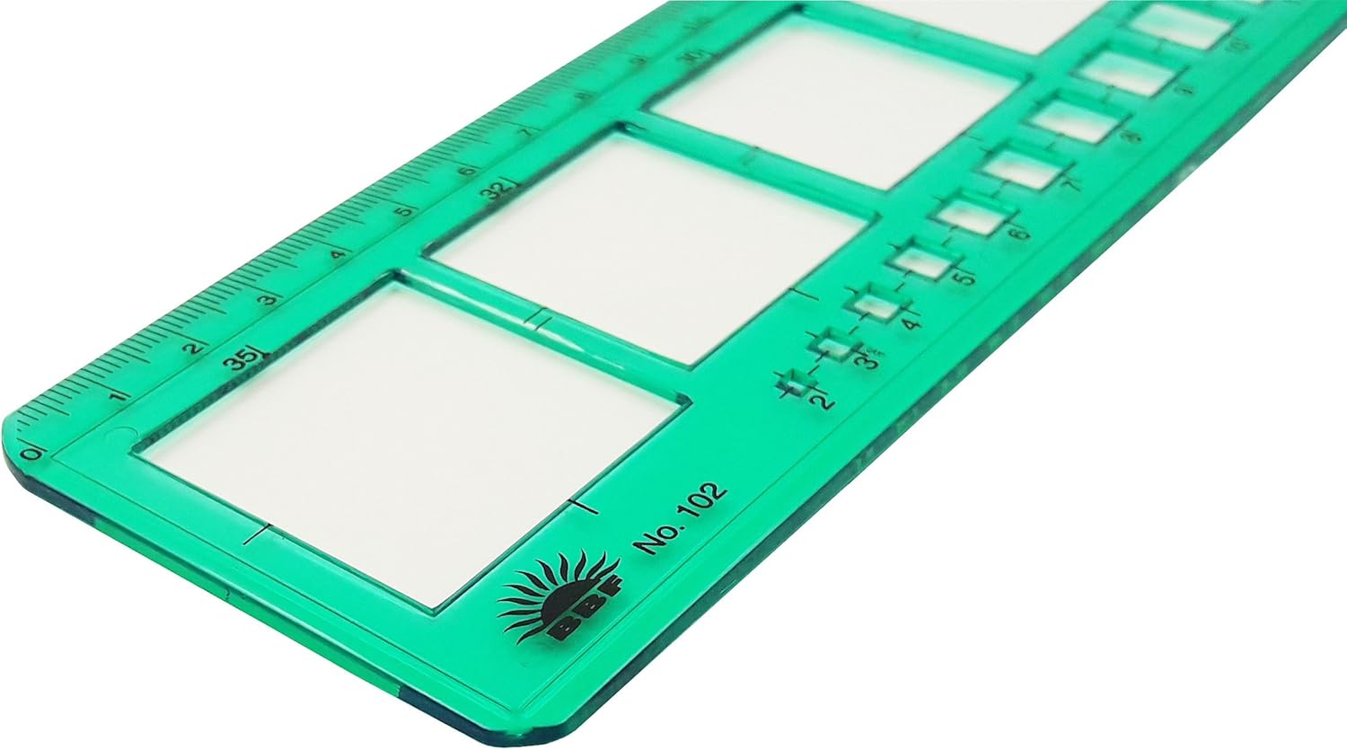 Bbf 3 Pcs Drafting Tool Templates