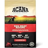 ACANA Grain Free Dry Dog Food Red Meat Recipe 4.5lb Bag