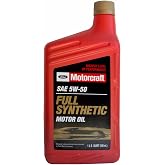 Motorcraft 5W50 Full Synthetic Oil 04 Gt, Black