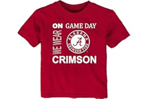 FUTURE TAILGATER Alabama Crimson Tide On Gameday Football Basketball Baby Toddler T-Shirt