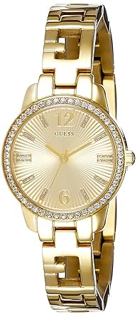 GUESS Analog Gold Dial Womens Watch - Charming Ladies Trend