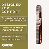Kent A SLIM JIM Pocket Comb Fine Tooth Styling for Fine Hair & Beards view 4