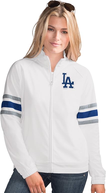 dodgers jean jacket womens
