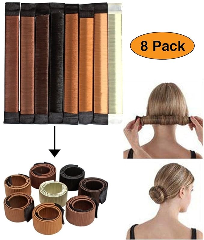 Bun Maker DIY Women Girls Perfect Hair Bun Making Styling