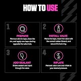 Muc-Off Ultimate Tubeless Setup Kit Tubeless Conversion Kit with Sealant Rim view 5