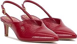 Vince Camuto Women's Kylien Pump, Flame Patent, 8.5