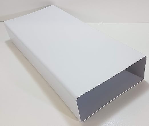 Flachkanal 220x90 Dunstabzug Ø150 0,5m lang