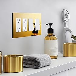 LIDER Quadruple Decorator Wall Plate, Impact