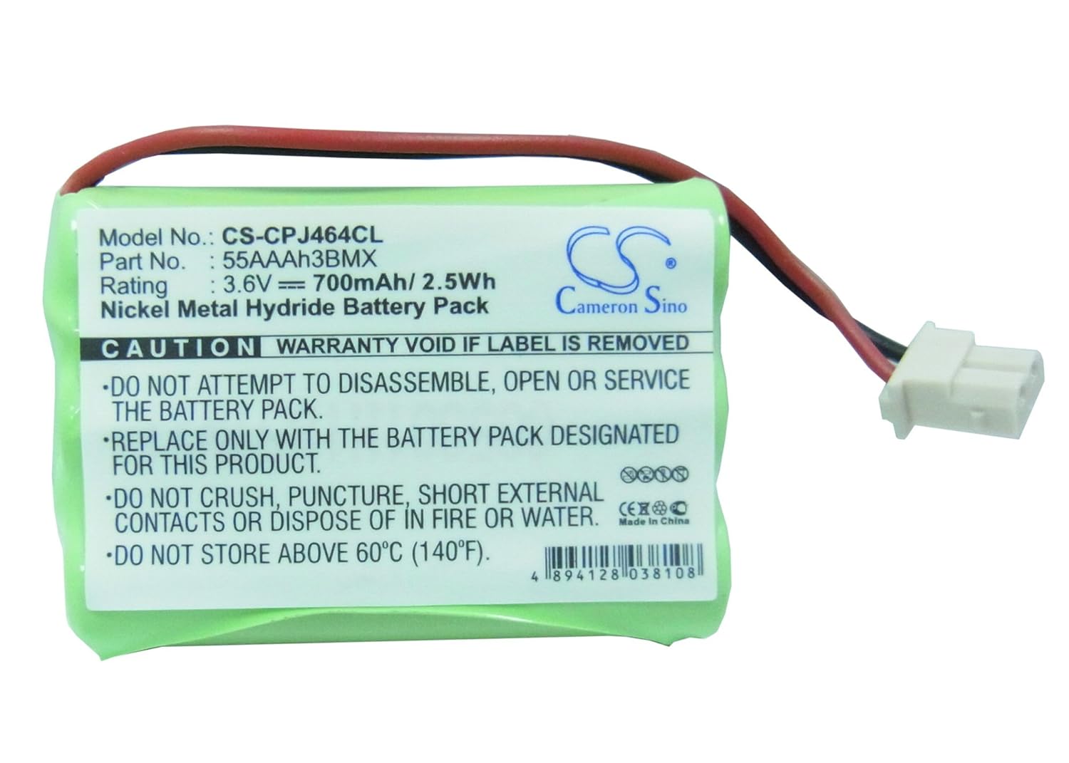 Amazon.com: VINTRONS 700mAh Battery For FISHER PRICE J2457, J2458, M6163,  M7949,: Electronics