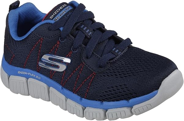 scarpe skechers bambino blu