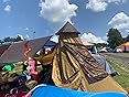 5m Teepee Yurt Glamping Cotton Canvas Outdoor Camping Bell Tent - Buy - View #5
