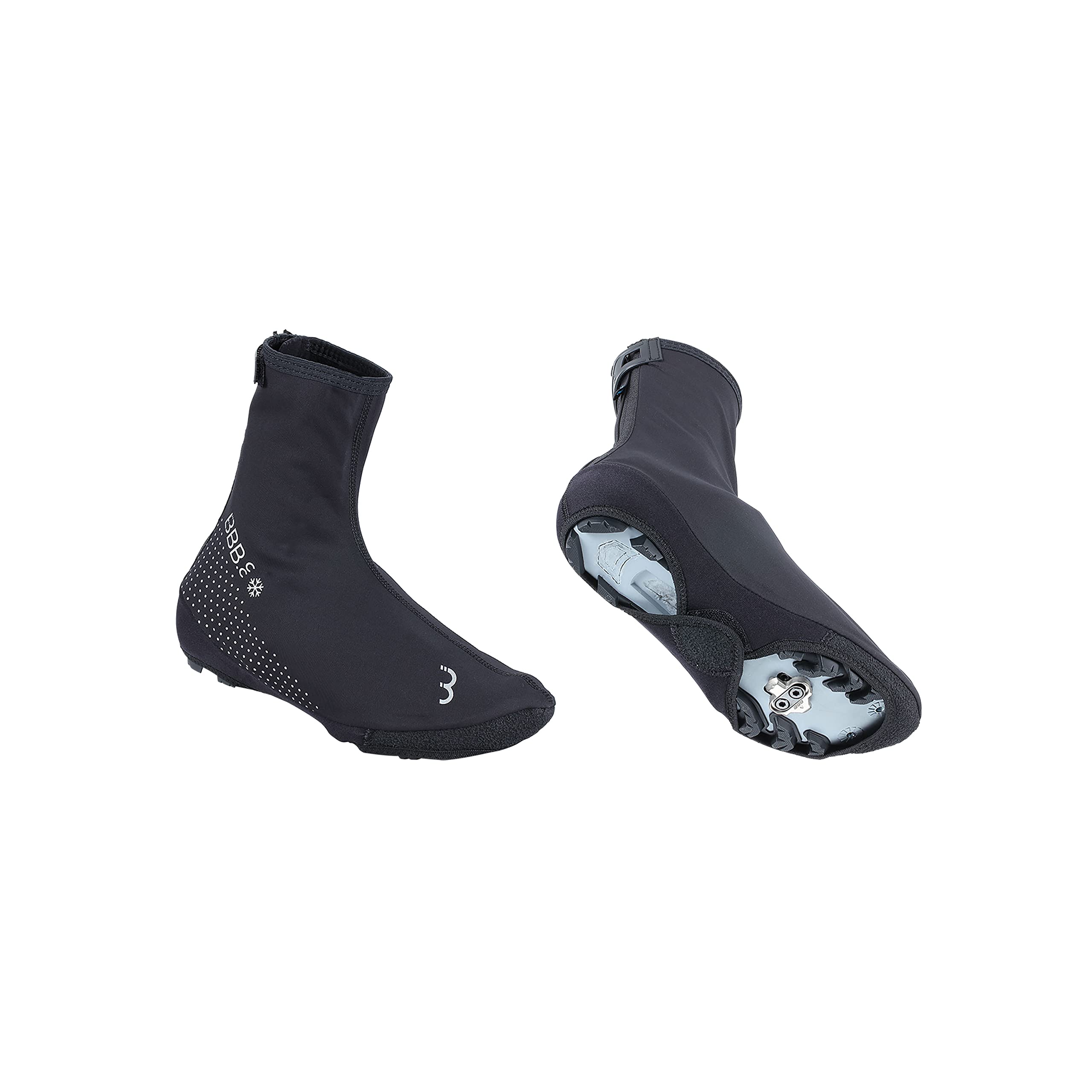BBB Waterproof Cycling Overshoes I Thermals Reflective Windproof Cycling Shoe Covers for Winter I 0-10 degrees I Freeze BWS-21