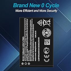 Beiaoty Replacement Battery for BV-6A Nokia 2720
