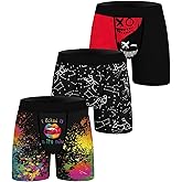 ANGEL CITIZ 1 or 3 Pack Men's Novelty Boxer Briefs Funny Boxer Shorts Hilarious Gag Gifts Christmas Underwear for Men No Fly