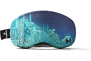 GOGGLESOC PRO: The Extra Grippy, One-Size-Fits-All Microfiber Protective Goggle Cover