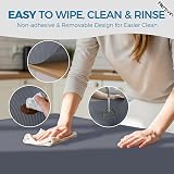 Hersvin Drawer Liners 70cm x 500cm EVA Non-Slip Non-Adhesive Dark Gray Dot view 6