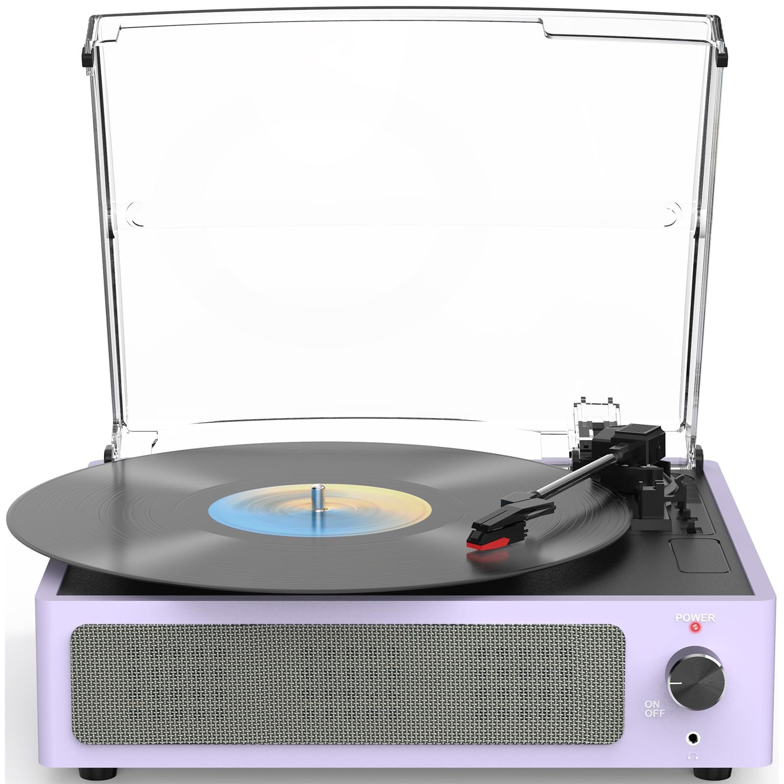 WOCKODER Turntable Vinyl Record Players New Sleek