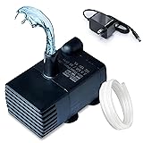 Automatic Small Sump Pump with Water Sensor, 5 FT