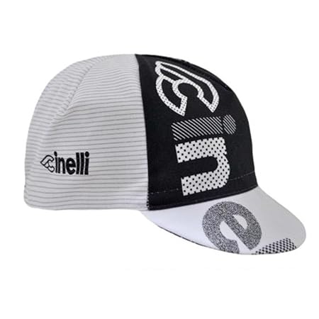 Cinelli Cap Vintage Fahrrad Rider Mützen Kappen Fixie Retro Rennrad Fahrer, RiderCaps, Stil Optical
