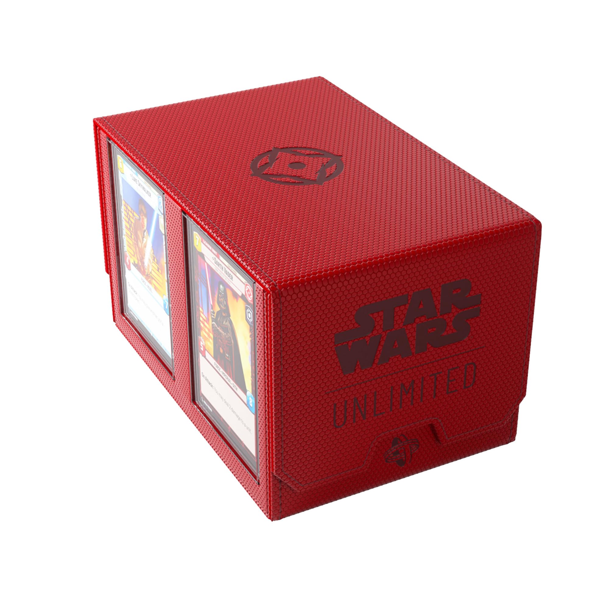 Gamegenic | Star Wars Unlimited Double Deck Pod - Red | Trading Card Accessory — image 1