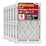 Filtrete 18x30x1 AC Furnace Air Filter, MERV
