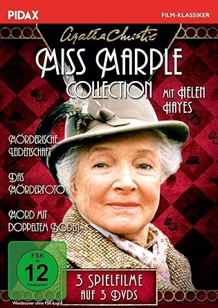 Agatha Christie: Miss Marple Collection / Drei spannende Agatha-Christie-Verfilmungen mit Helen Hayes (Pidax Film-Klassiker) [3 DVDs]