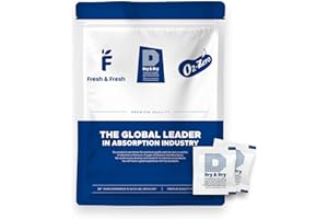 Dry & Dry 1 Gram [1000 Packets] Premium Silica Gel Silica Gel Packs Desiccant - Food Safe Silica Packets Silica Gel Packets Silica Gel