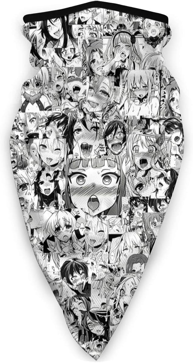 Cartoon Anime Balaclava Multifunctional Headbands Scarf Windproof Sports & Casual Headwears