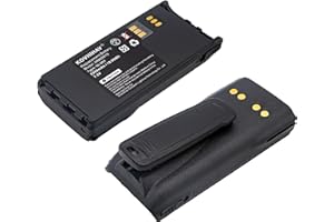 KOVHIHAV 2500mAh NTN9858C (2-Pack) Replacement Battery for Mo-to-rola XTS1500 XTS2500 PR1500 MT1500, fits Part No NTN9815/A/AR/B NTN9858/A/AR/B/C