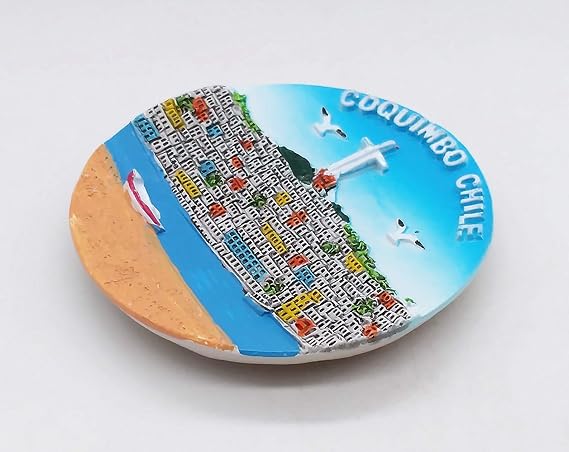 MUYU Magnet Coquimbo Chile 3D imán de Nevera Recuerdo Regalo ...