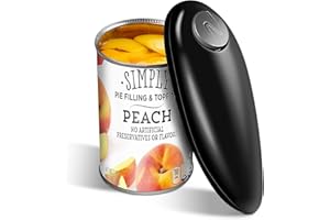 YUET Electric Tin Opener Can Openers Portable Automatic Battery Operated Hands-Free for Seniors with Arthritis Eliminate Hand