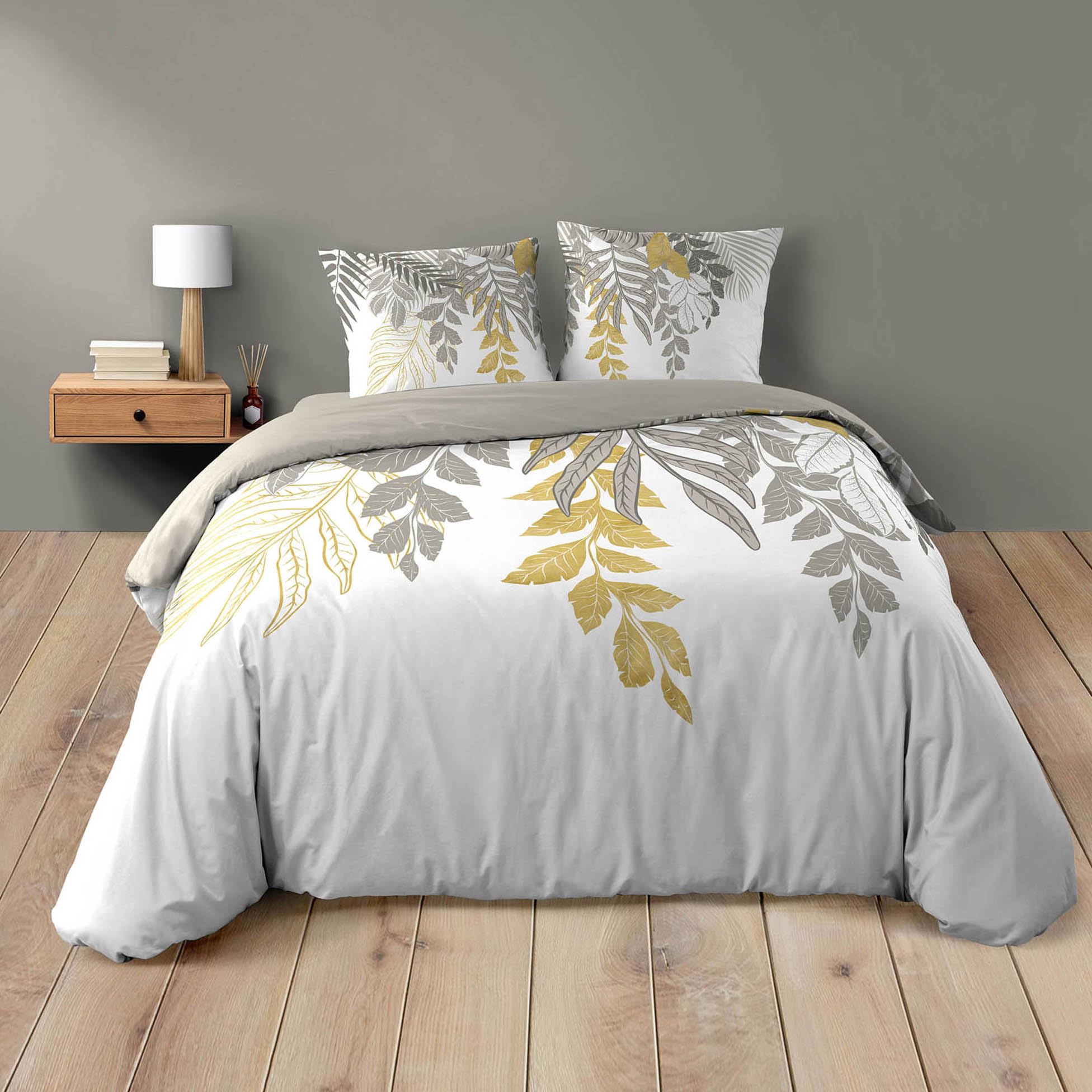 Douceur d'Intérieur, Orlana 3-Piece Set (240 x 220 cm) 100% Cotton